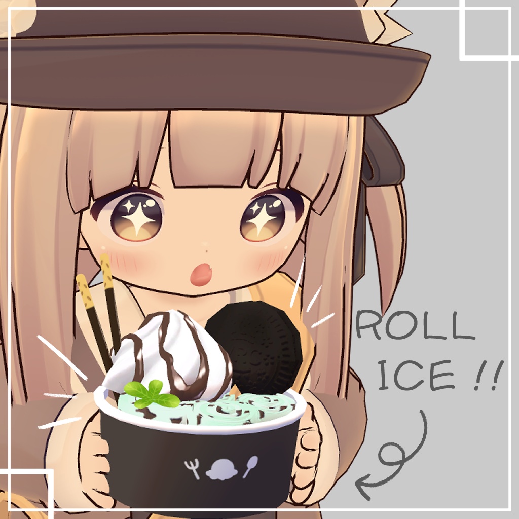 ロールアイス image