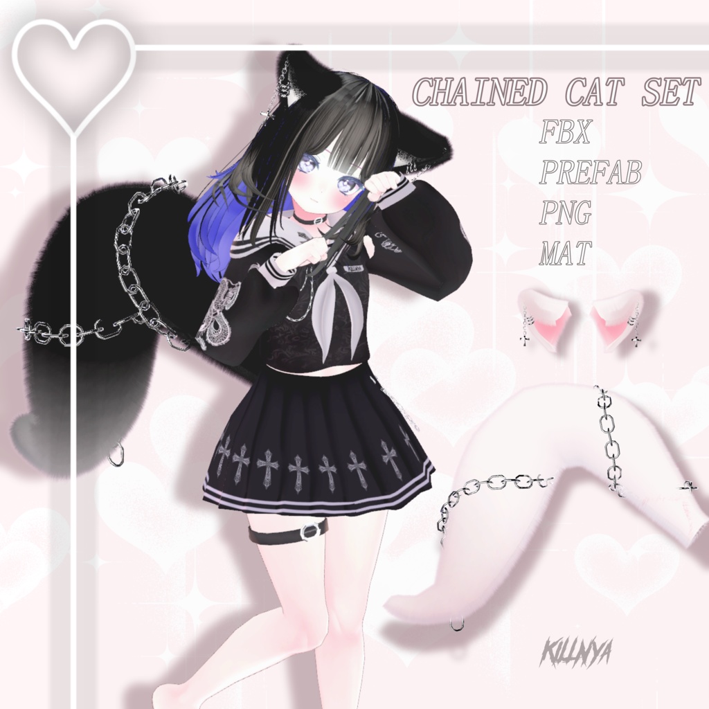 [PB] CHAINED CAT SET image