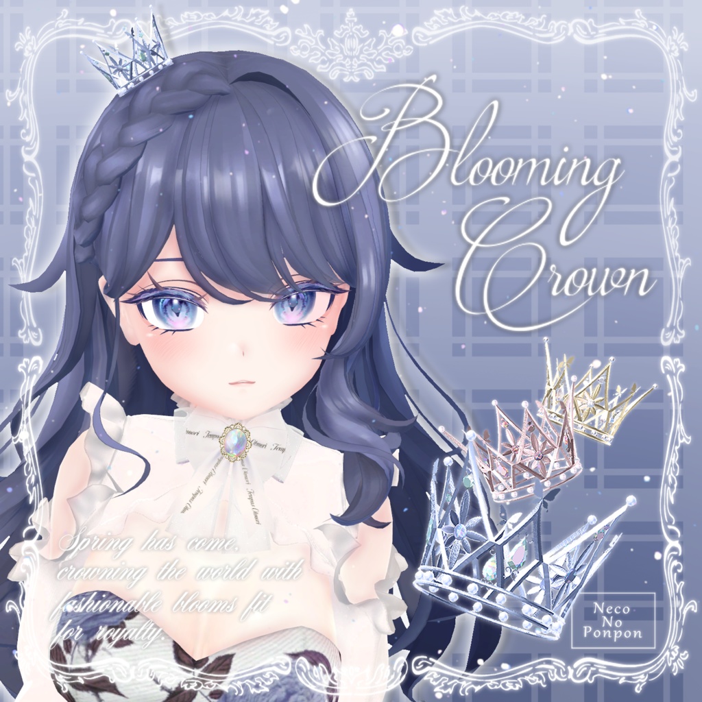 「Blooming Crown」hair accessory image
