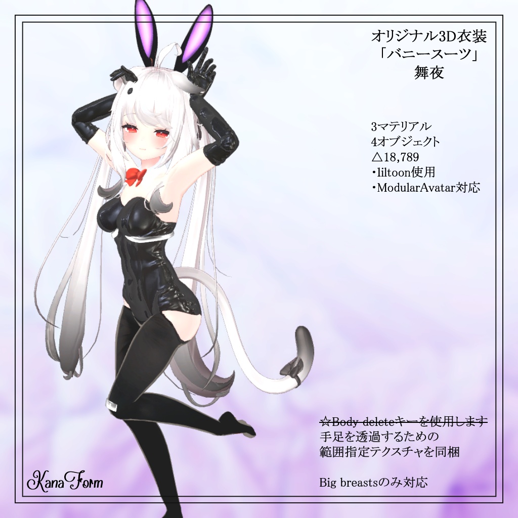 [Original 3D Costume] "Bunny Suit" image
