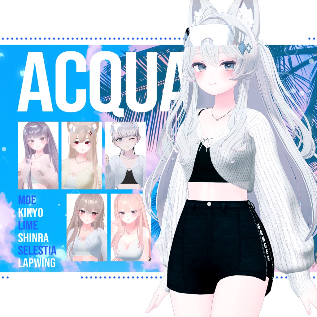 Acqua[Moe/Senra/Lime/Kikyo/Celestia/Lapwing] - Compatible with 6 avatars image