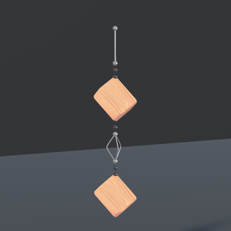 [VRChat アクセサリ] Wooden Ear Ring(?) image