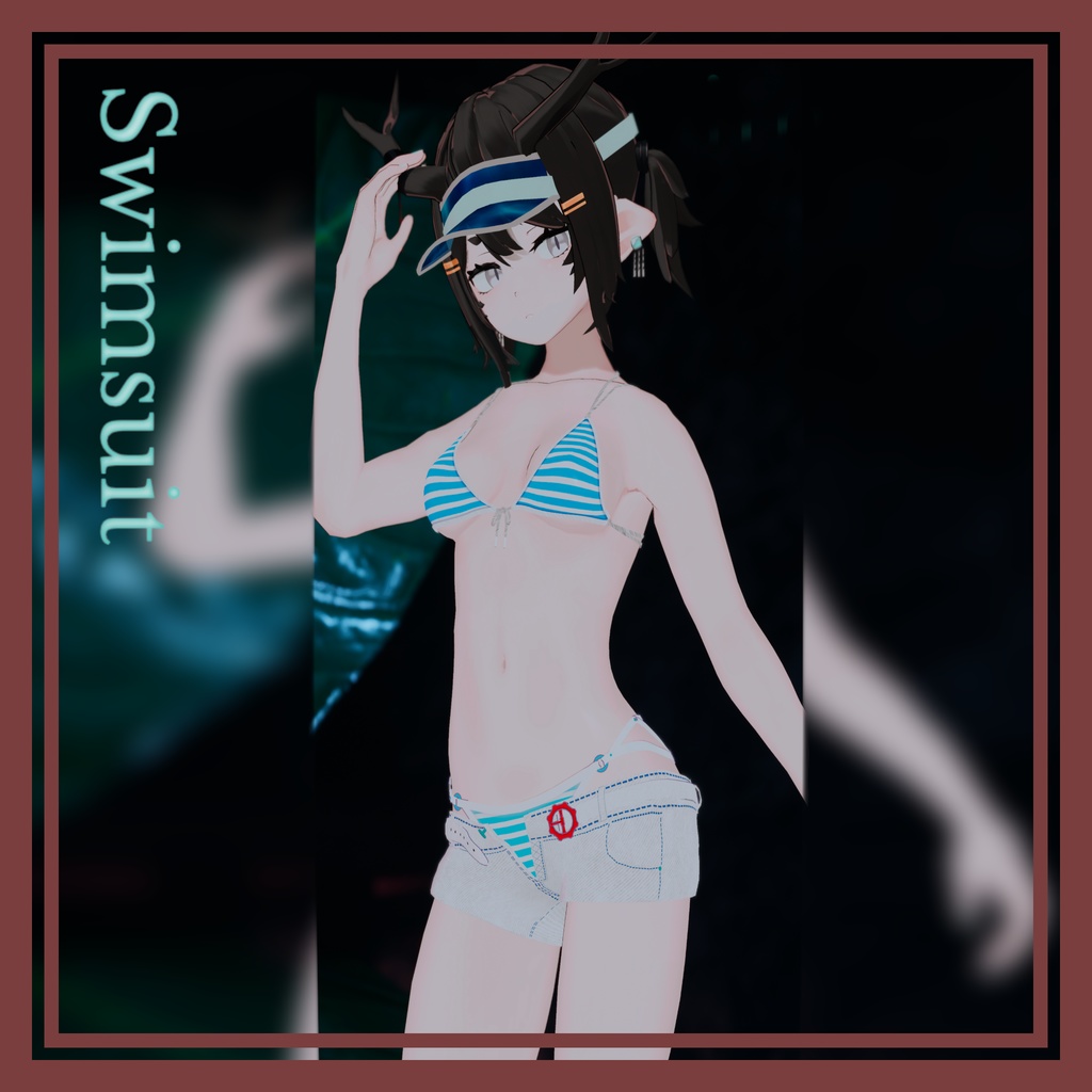 Yoru-chan the Dragon's Swimsuit image