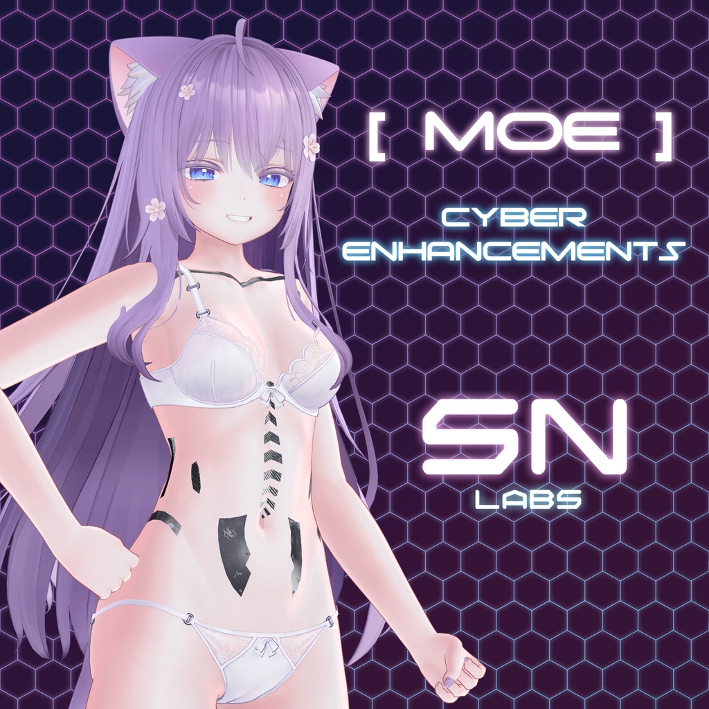 【萌 Moe 萌】 サイバー機能の強化    ----    cyber enhancements image