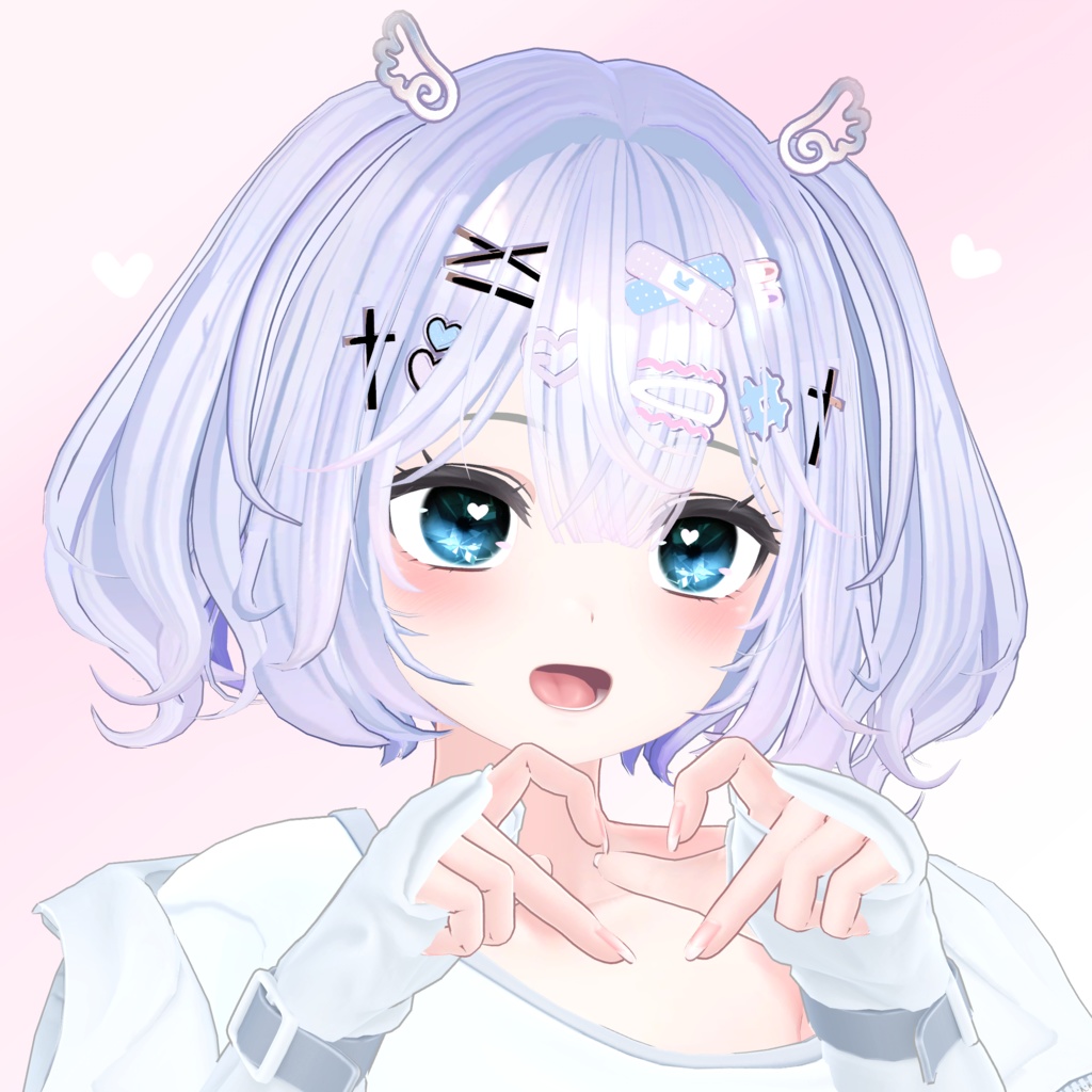 Angel Bob hair (VRC用) image