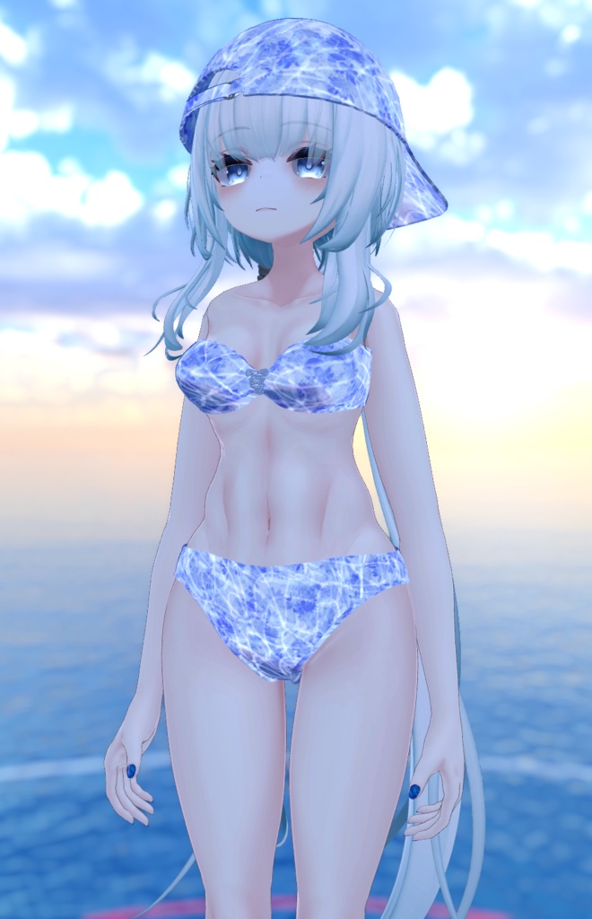 【梅雨ちゃん用】バンドゥービキニ　- Bikini 【VRChat】 image