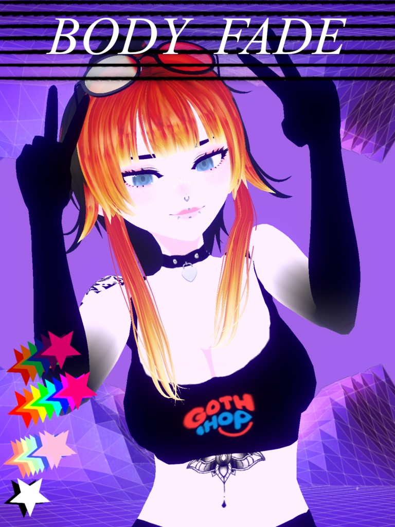 [Vroid Stable] Body Fade Textures image