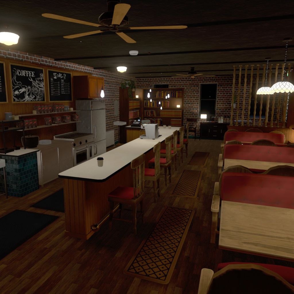 VRChat Cozy Coffee Shop image