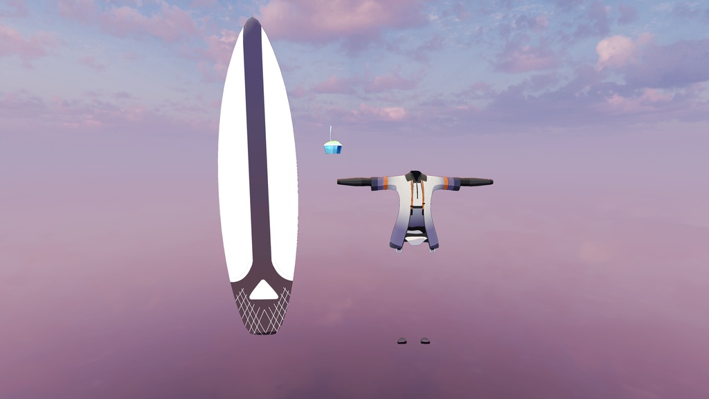 サーフボードの服装 image