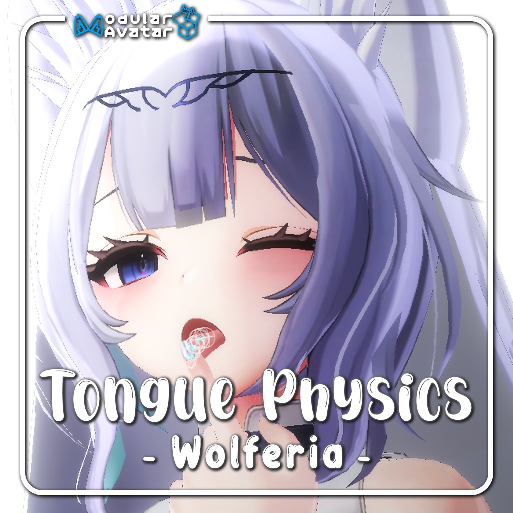 Wolferia 「ウルフェリア」 - Tongue Physics (Modular Avatar) image