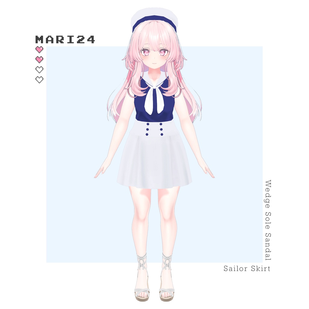 セーラーコーデ【セレスティア用】 image