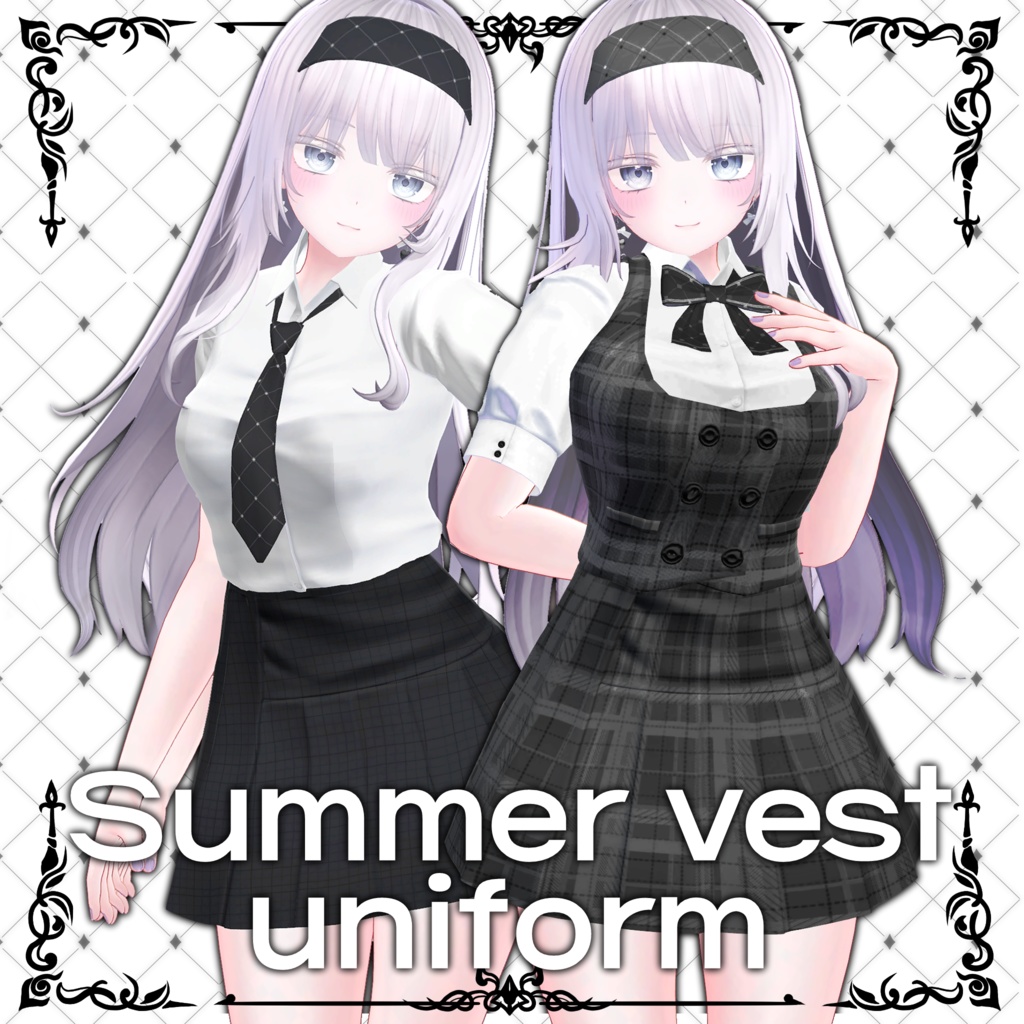 【萌】Summer vest uniform image