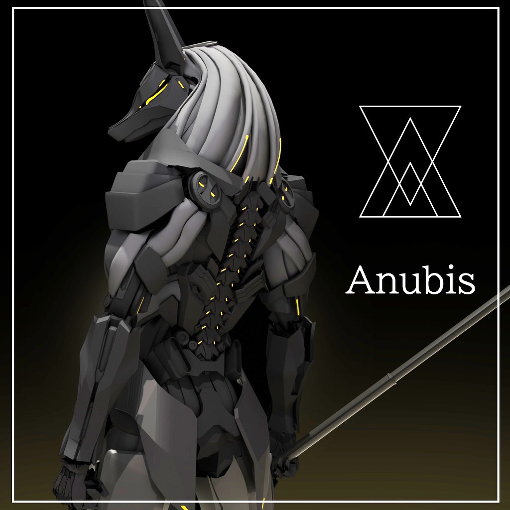 オリジナル3Dモデル【Anubis】 image