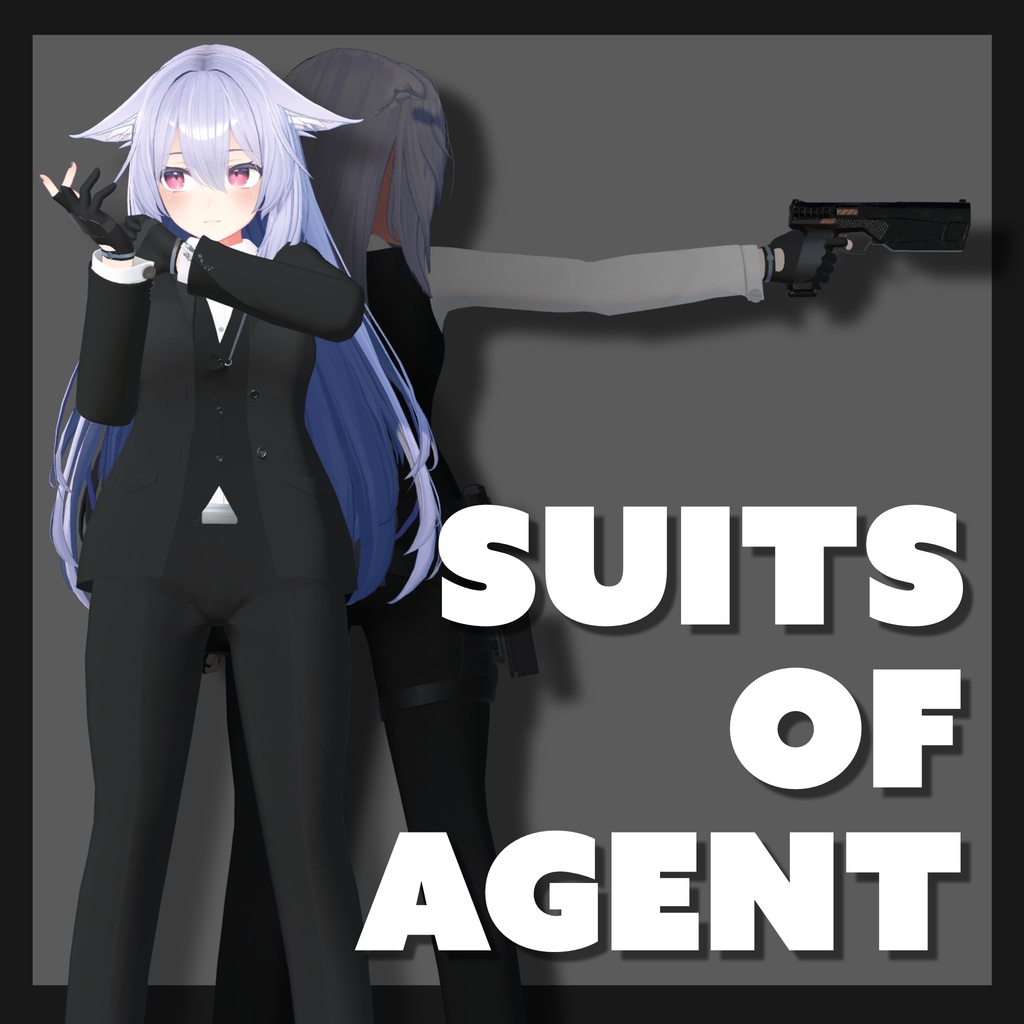 Suits of Agent&Belt【桔梗向け着せ替えモデル】 image
