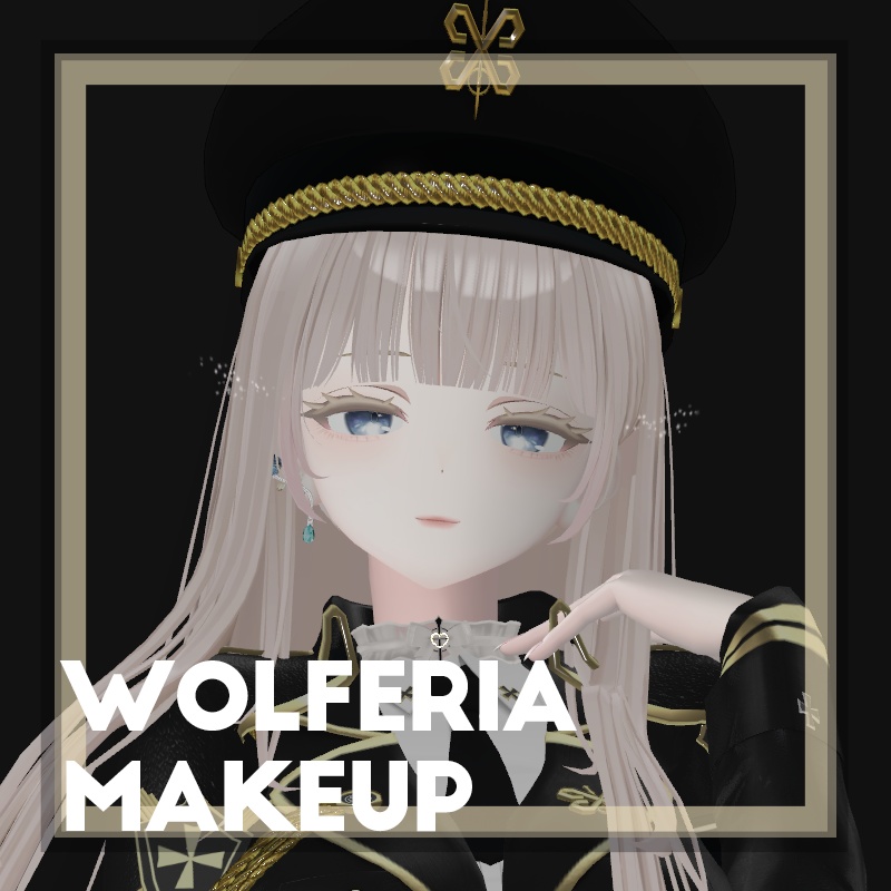 [ウルフェリア]《Platinum》対応メイクテクスチャ Wolferia Makeup Texture image