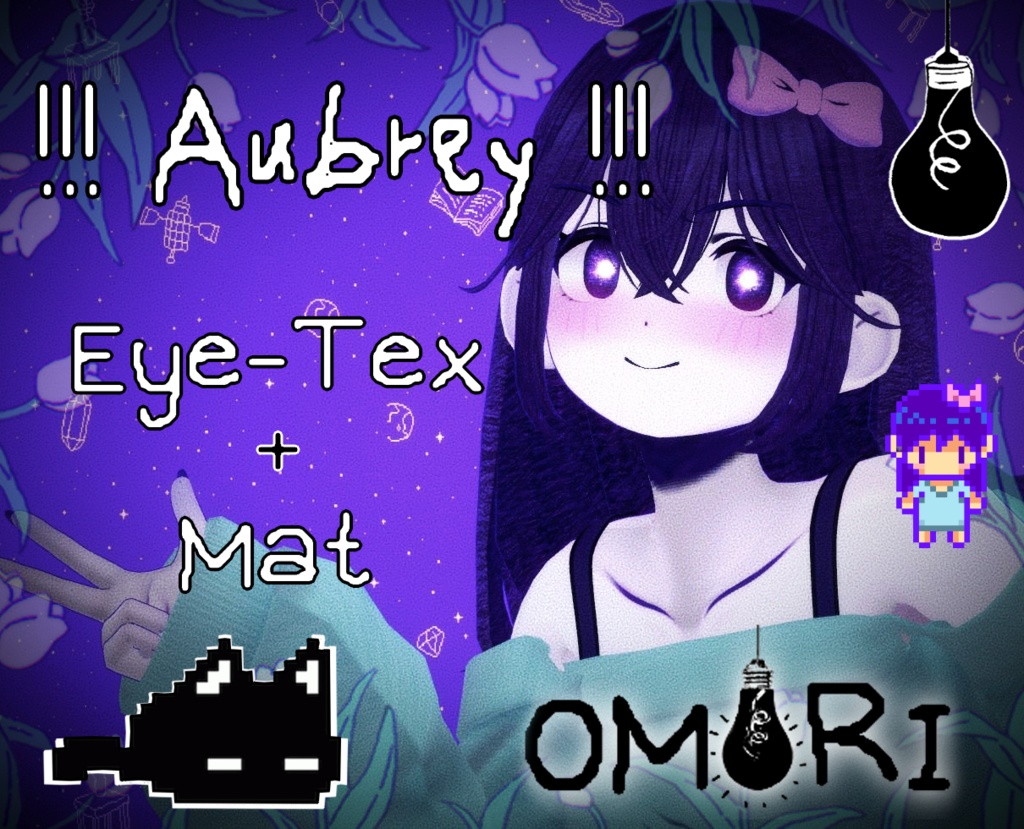 Tenmusu [ OMORI STYLE ] Eye Texture image