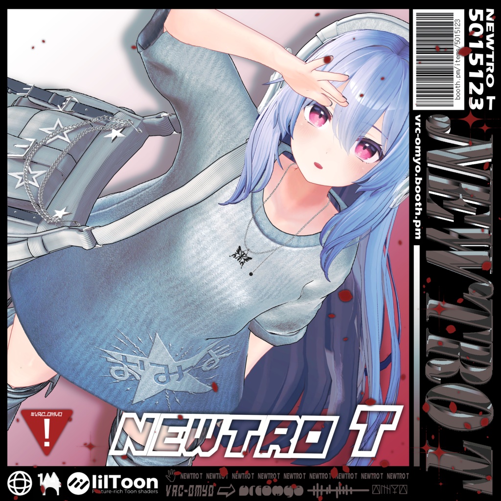【★5アバター対応】 NEWTRO T image