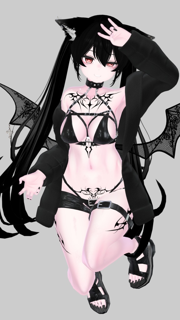 よふかししてそうなポーズ image