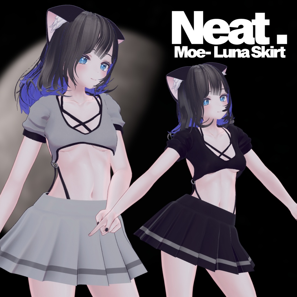 『neat.』Luna Skirt - 【萌・Moe】 image