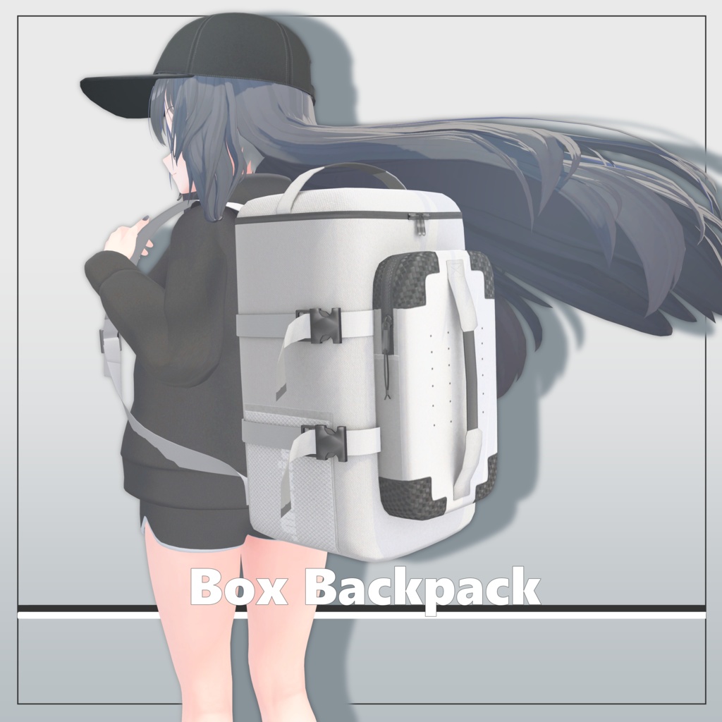 【汎用】Box Backpack image