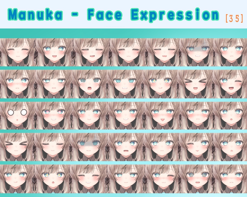 『マヌカ』 - Manuka Face Expression image