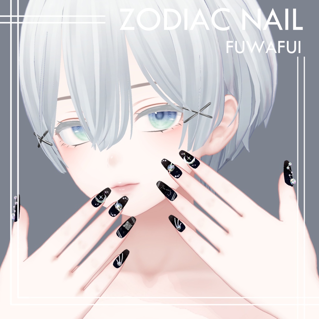 [Zodiac Nail] - Compatible with 6 avatars image