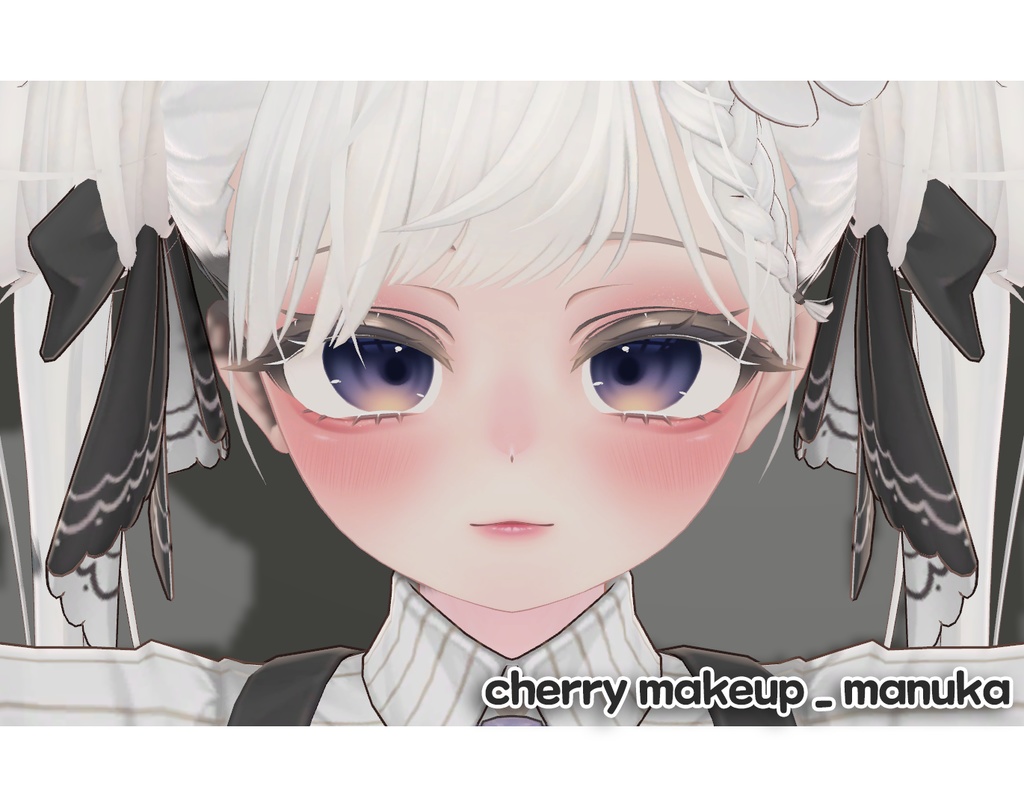 【マヌカ】Cherry makeup【テクスチャ】 image