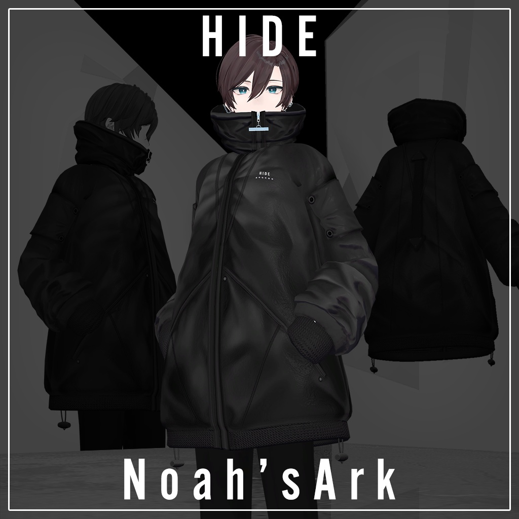 「碼希-まき-」専用【3D衣装モデル】HIDE image