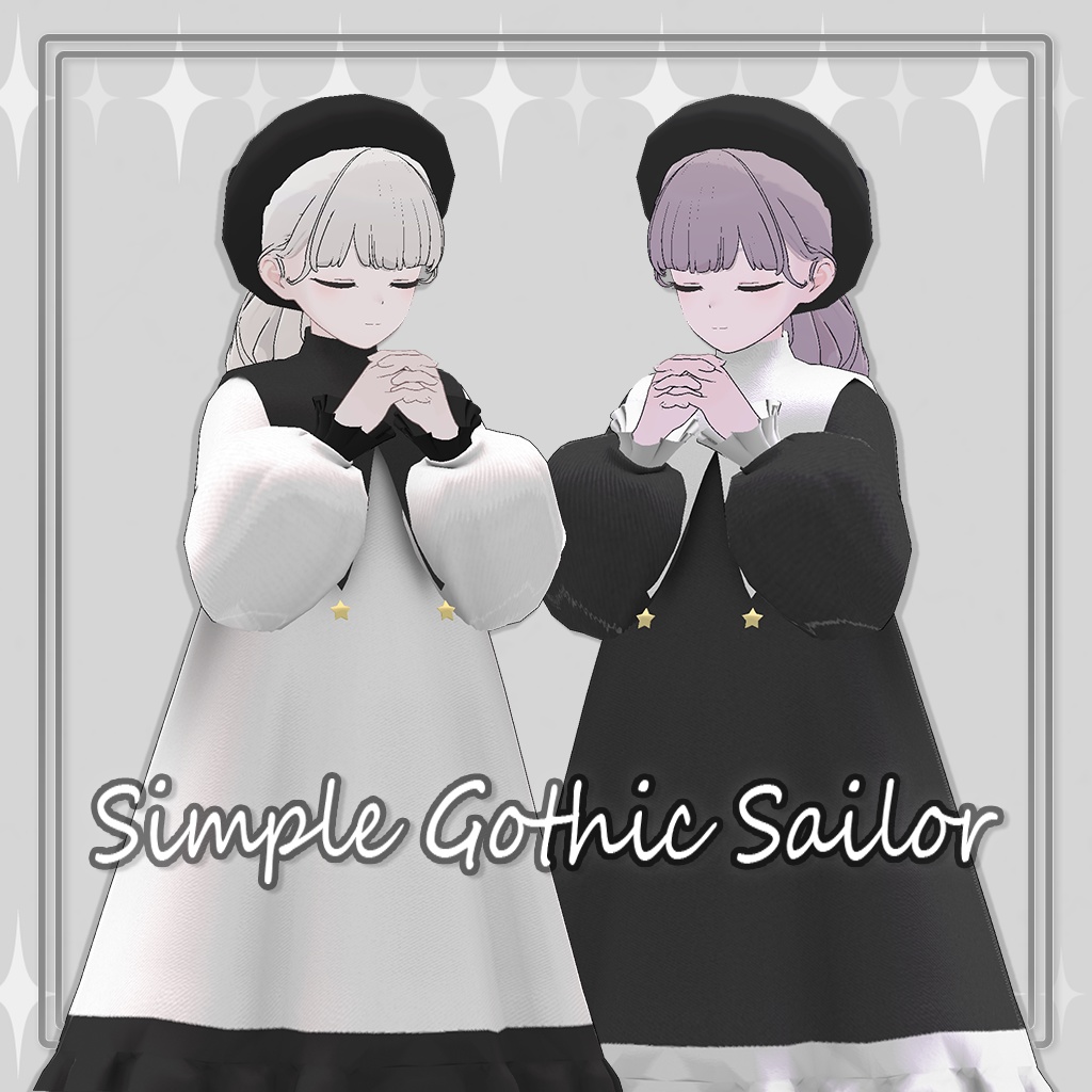 【Lapwing】Simple Gothic Sailor image