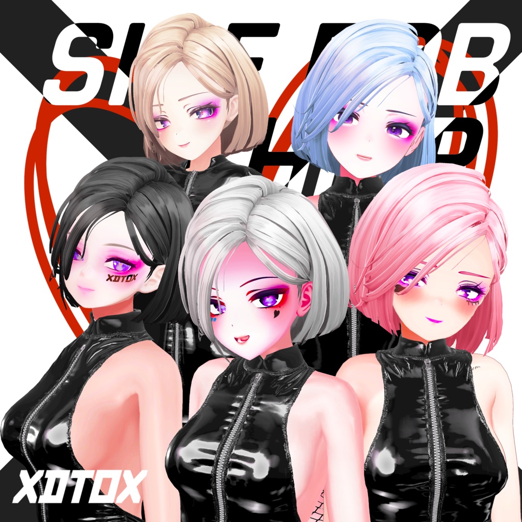 [5アバター対応] SIDE BOB HAIR image