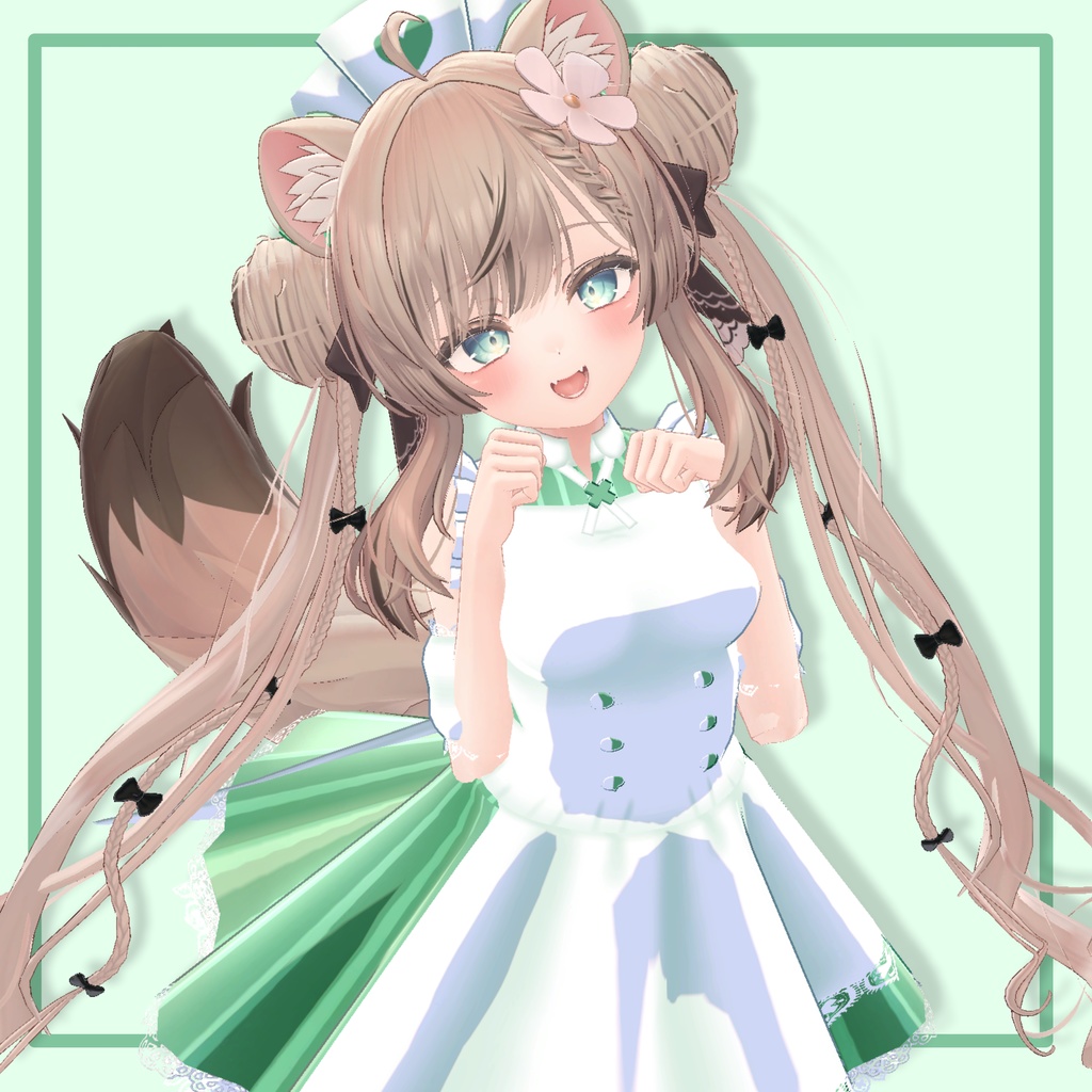 【マヌカ対応】ナースメイド服(訳アリ) image