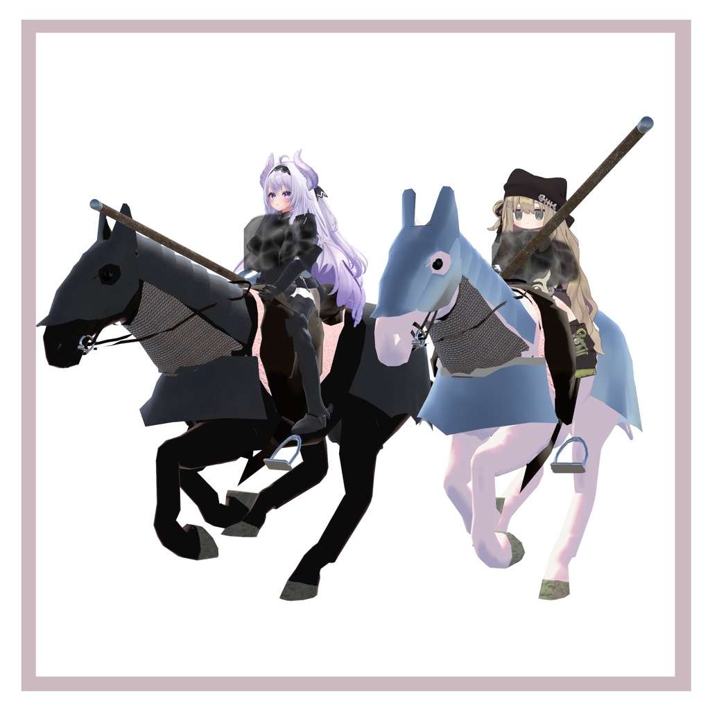 ジョスト(馬上槍試合）セット image