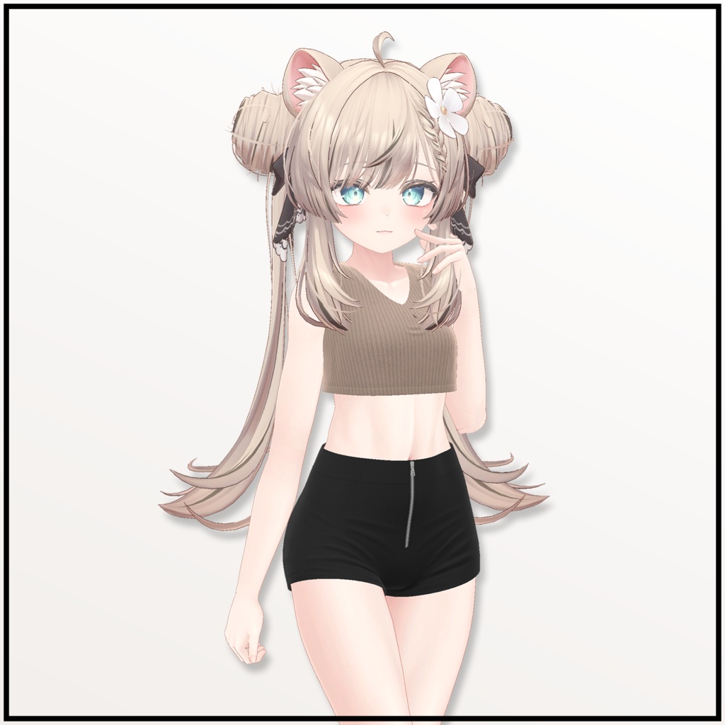 [Manuka] Denim Crop image