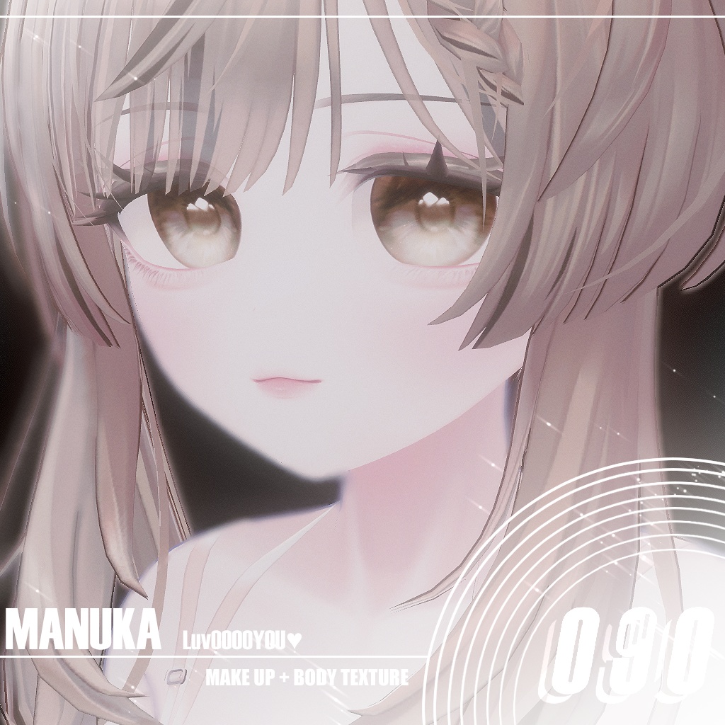 [MANUKA] Luv0000Y0U Make up  Body Texture image
