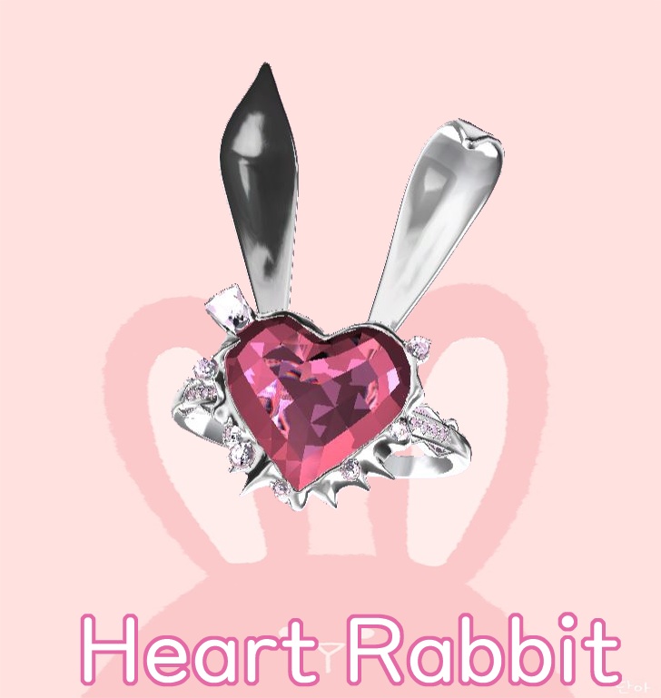 Heart Rabbit_Ring image