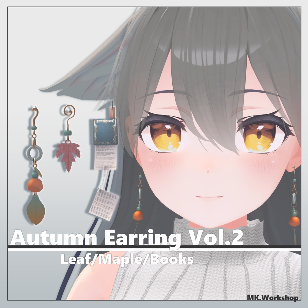 【汎用】Autumn Earring Vol.2 image