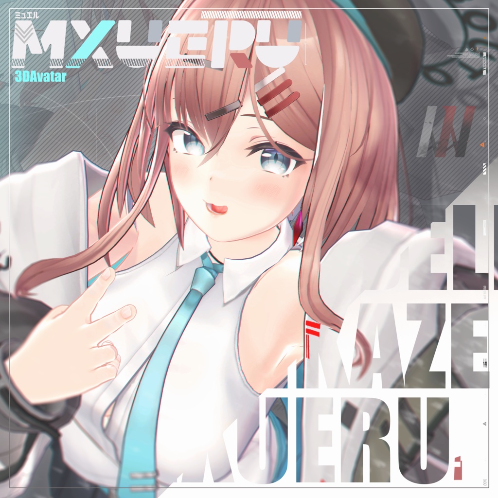 【オリジナル3Dモデル】Mxueru -ミュエル- image