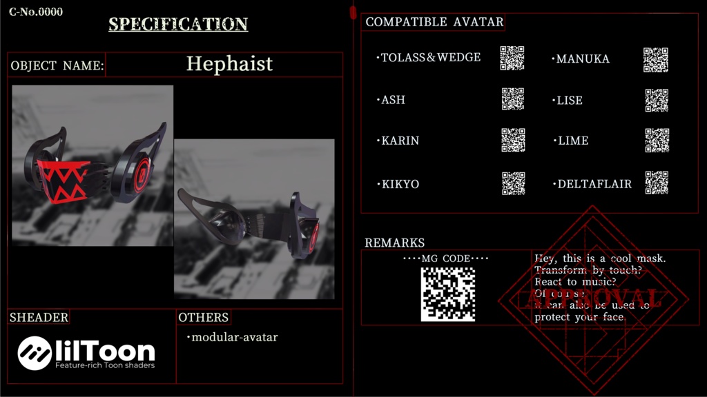 C-No.0000 [Hephaist] image