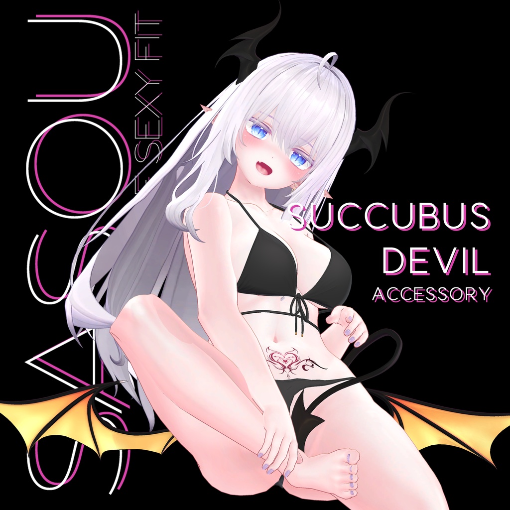 【Succubus Devil Accessory Set】 - 12 Avatars image