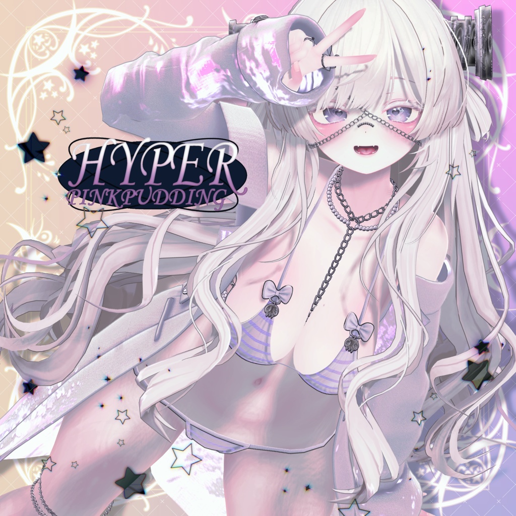 【3アバター対応】♥HYPER♥【VRChat向け衣装モデル】 image