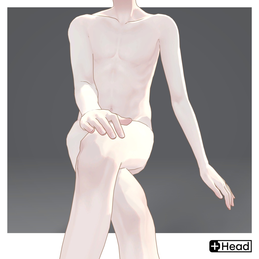 Head Base Model for VRChat, Avatar Creators image
