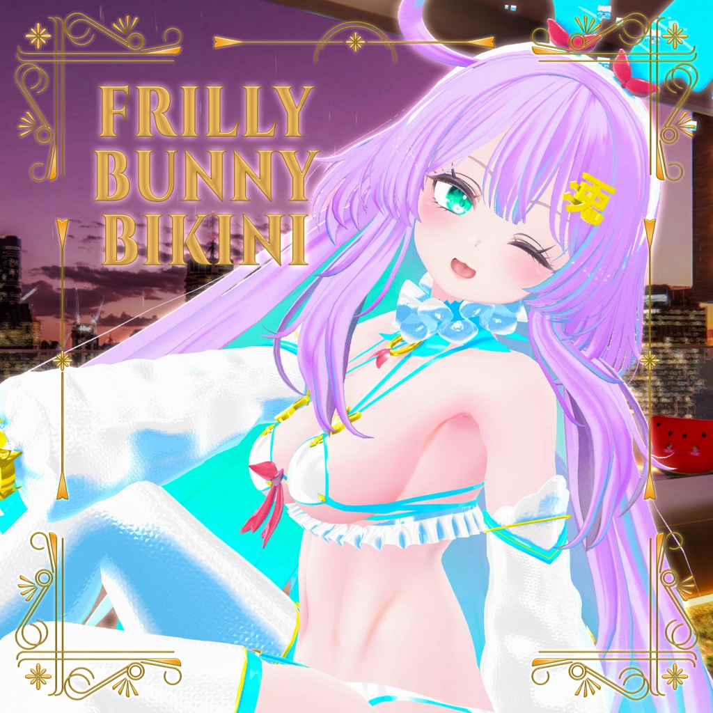 【セレスティア,Selestia】フリルバニービキニ ( Frilly Bunny Bikini )  image