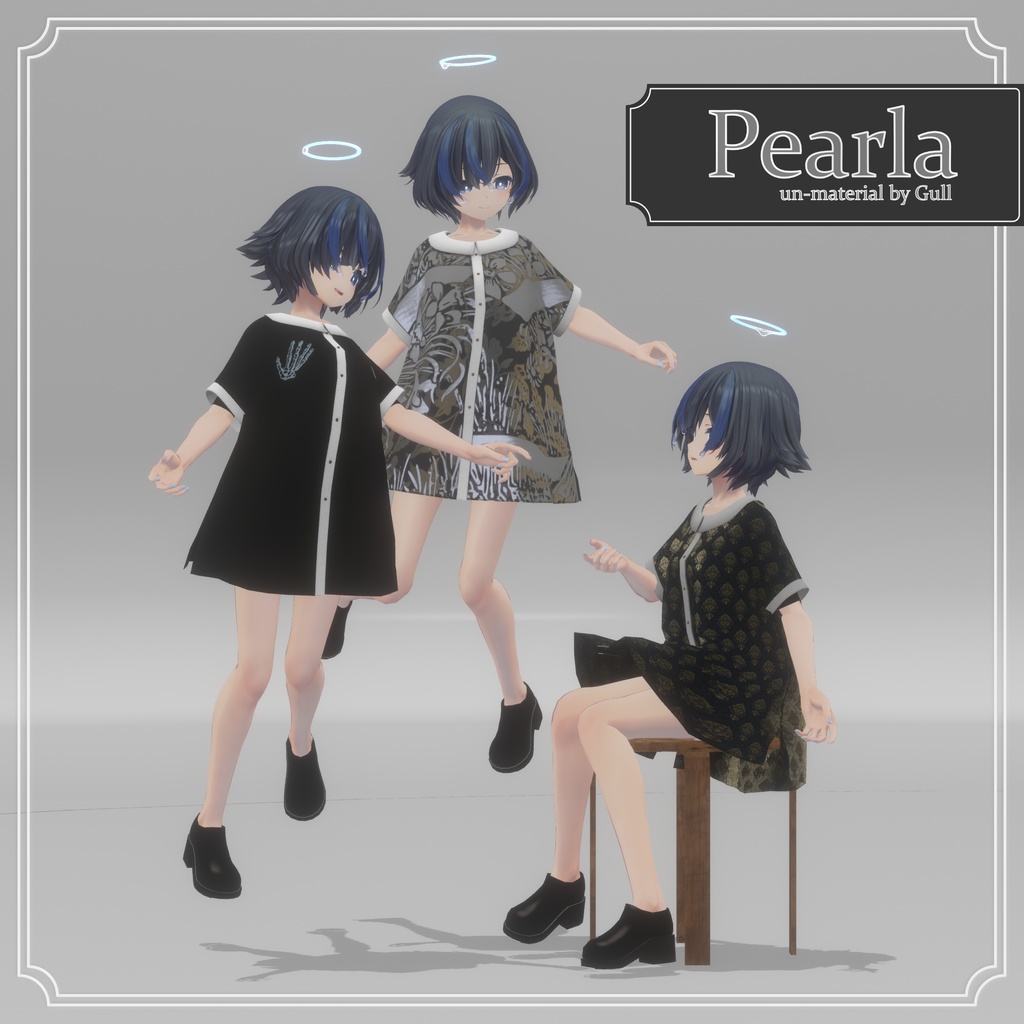[びしょぬれのしずくさん対応衣装] Pearla パーラ ブラウス image