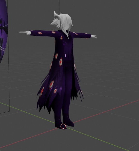 Red Eyes Closed EGO Suit image