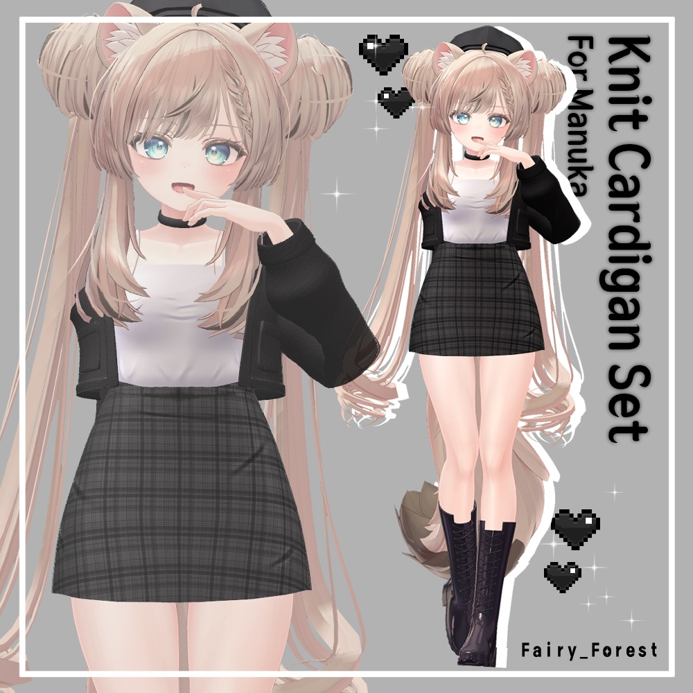 【Manuka】マヌカ Knit Cardigan Set (15color/瞳15色) image