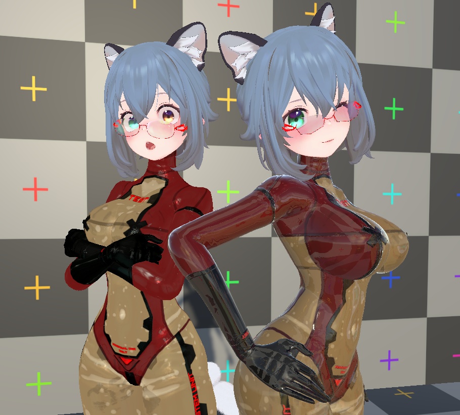 [VRC]QuQuU Uテストパイロット／UTestPilotSuit [MaterialSet]+RTX  image