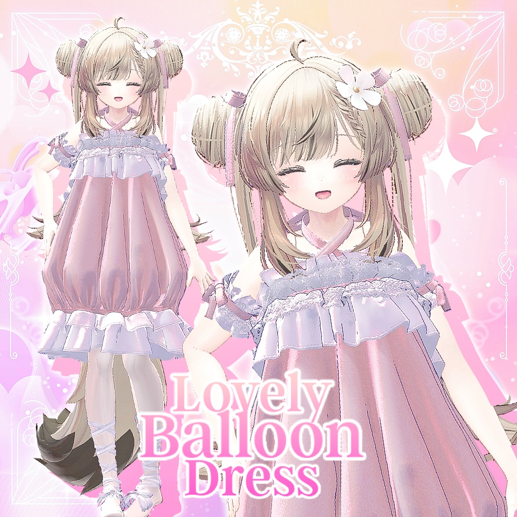 [MANUKA] Lovely Balloon Dress image