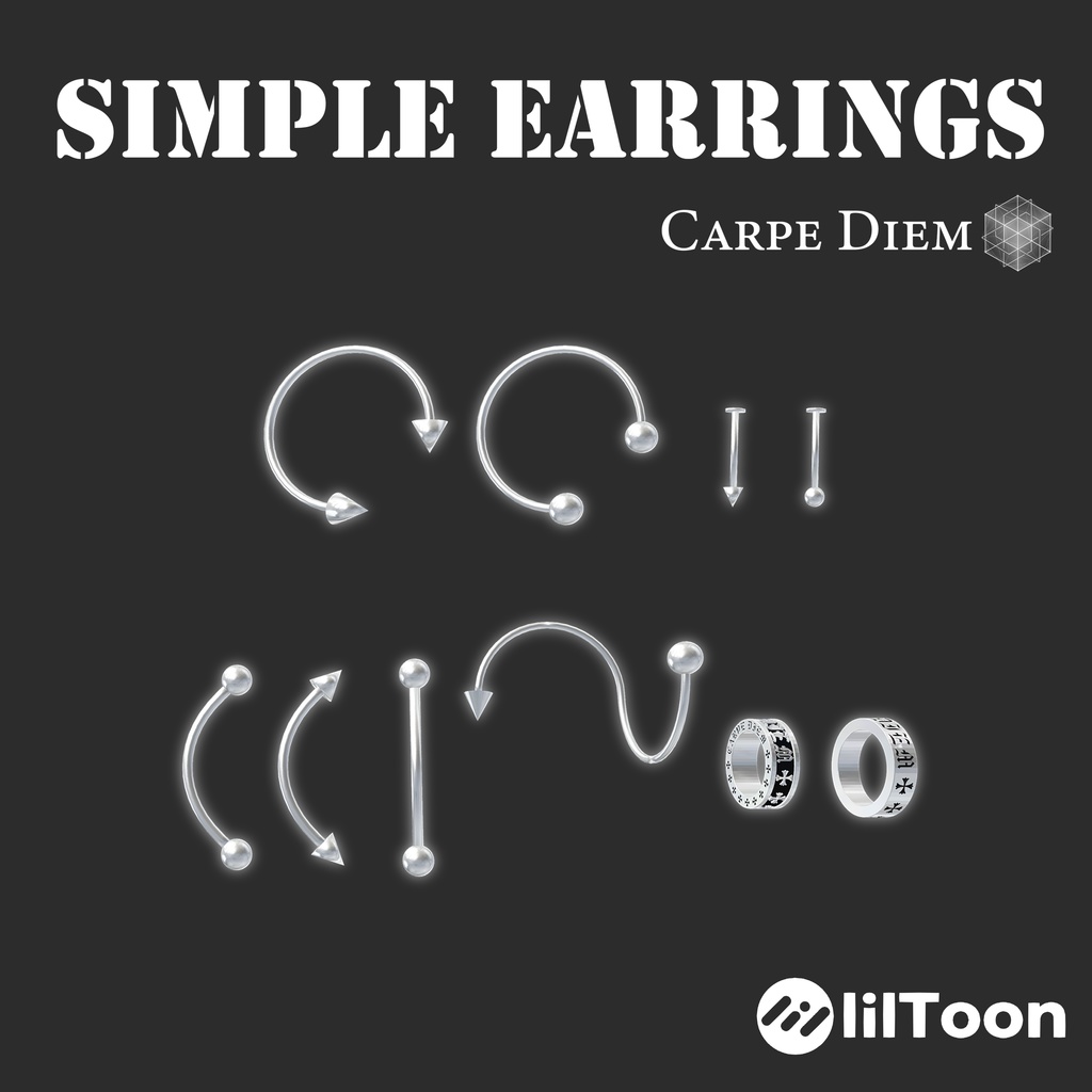 【Free】 Simple Earrings image
