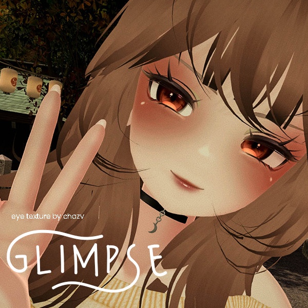 [VRCHAT EYE TEXTURE] Glimpse image