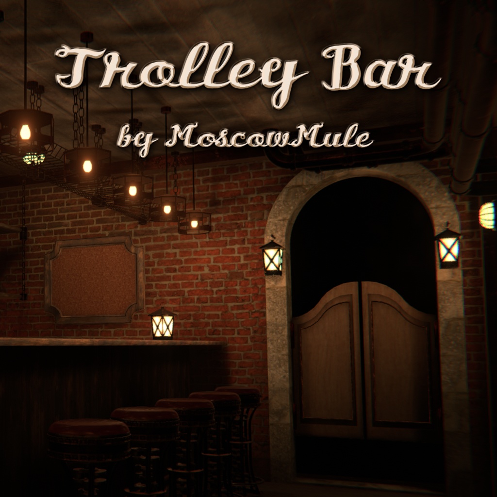 Trolley Bar by MoscowMule【VRCワールド】 image